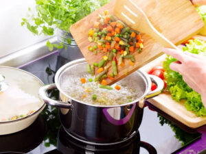 Hervir verduras