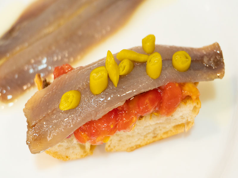 receta lomos de sardinas ahumadas