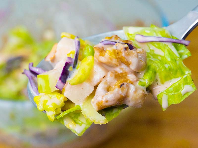 Receta ensalada waldorf