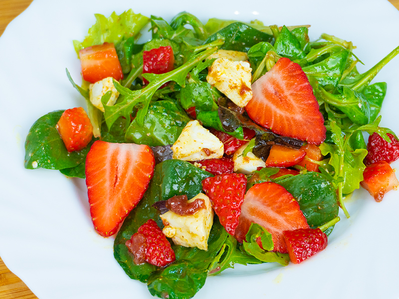 Ensalada de fresas