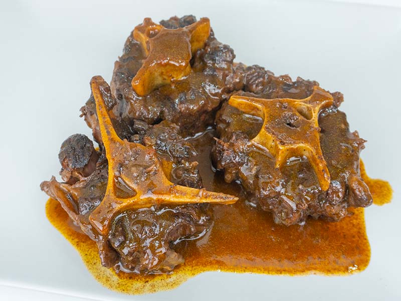 Receta rabo de toro guisado en olla lenta