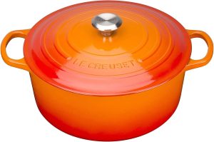 olla de hierro fundido esmaltada