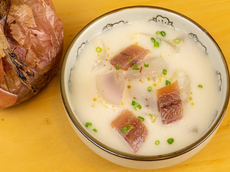receta sopa fria de cebolla