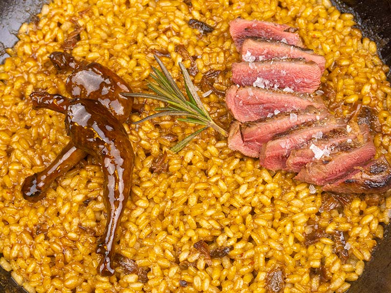 Receta arroz de paloma torcaz
