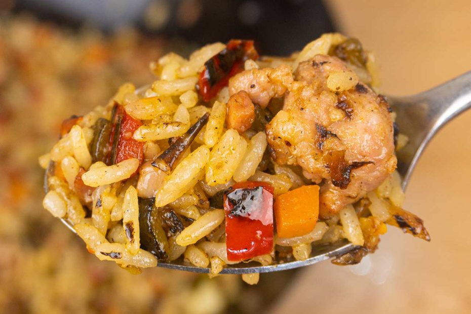 ARROZ FRITO A LA ESPAÑOLA