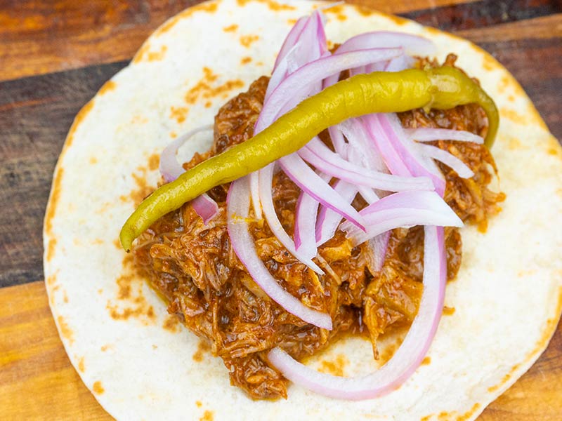 tacos de cochinita pibil