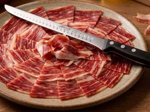 cuchillo flexible jamonero arcos