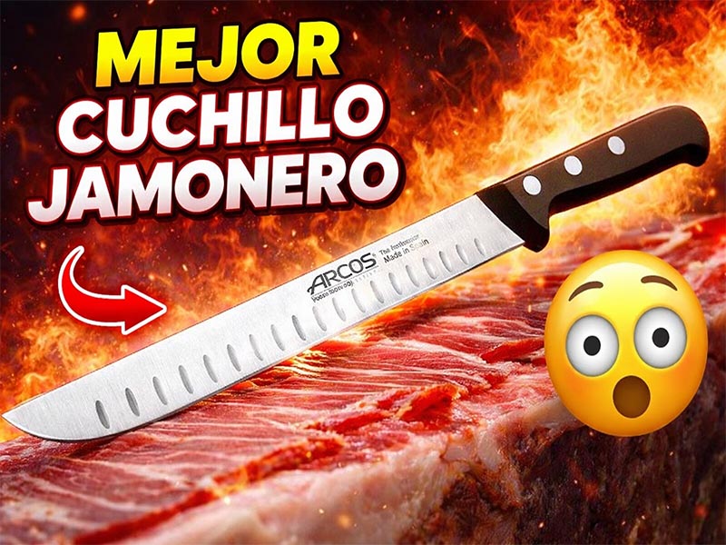 mejor cuchillo flexible jamonero