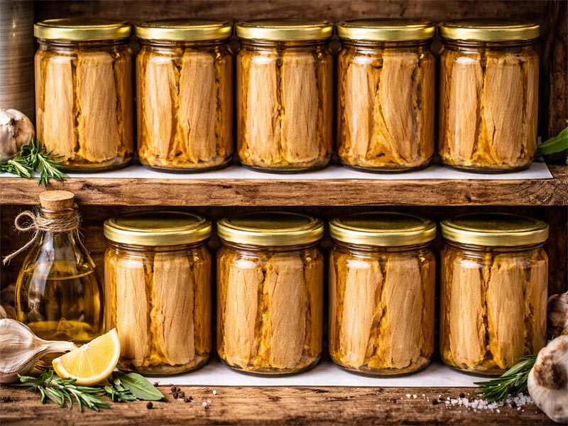 como hacer atún o bonito en conserva