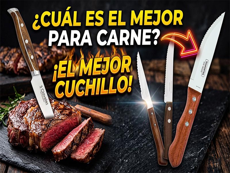 cuchillo para cortar carne